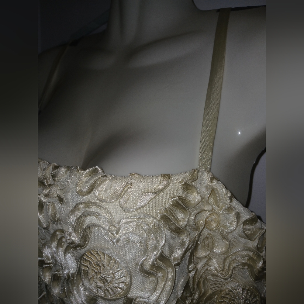 Embroidered Cocktail Dress - Picture 7 of 8